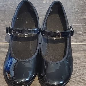 Girls tap shoes black size 9